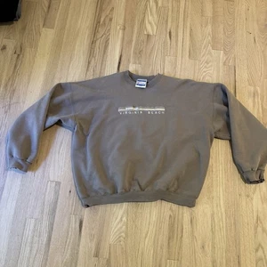 Sudadera De Colección Hanes Ultimate Printpro Marrón Tostado Cuello Redondo Para Hombres XL Virginia - Imagen 1 de 11