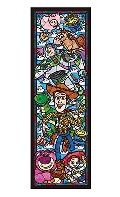 Tenyo 456-Piece Stained Glass Art Gyutto Series Jigsaw Puzzle Disney Toy Story - Image 1 of 4