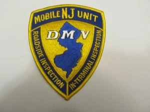 New Jersey State Motor Vehicle Inspector Mobile Unit Patch Obsolete - Bild 1 von 1