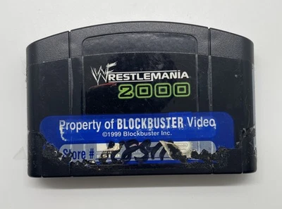 WWF WrestleMania 2000 (Nintendo 64, 1999) SOLO CARRO Foto 1 de 2