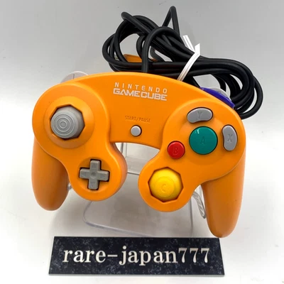 Nintendo Gamecube Controller Orange DOL-003 Official Tested For Switch Wii Japan - Image 1 of 4