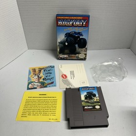 Bigfoot Nintendo Entertainment System 1990 NES caja y juego