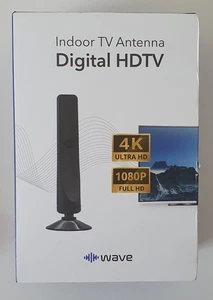 Indoor TV Antenne HDTV von WAVE - Full HD/4K - DVB T/T2 - Bild 1 von 5
