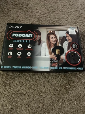 XO Poppy Podcast Starter Kit Paquete con envío gratuito EE. UU. Foto 1 de 2