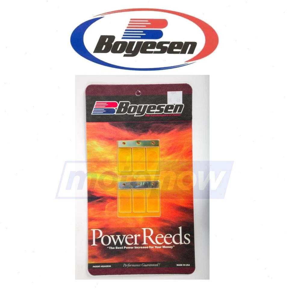 Boyesen Power Reeds for 1998-2001 Husqvarna WR125 - Fuel & Air Reeds & Reed pm - Imagem 1 de 4