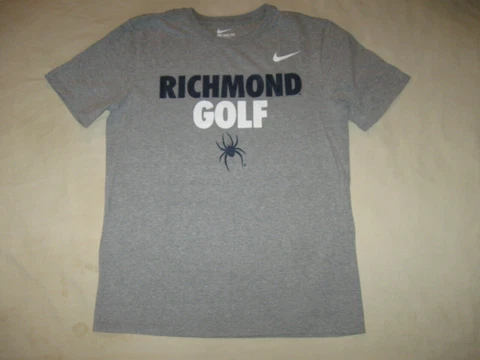 Richmond Spiders Golf T Shirt NIKE Men's Medium (SLIM) RICH UR Virginia NCAA Cover