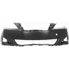 Bumper Cover For 2006-08 Lexus IS250 / IS350 With Fog Light Holes Primed Front