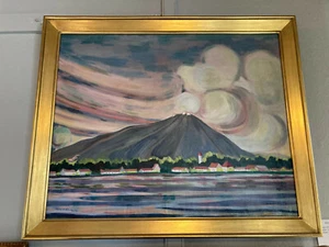 Landscape Oil On Canvas Painting. By Anna Woodside - Picture 1 of 7