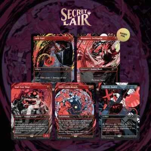 Magic the Gathering (MTG) Secret Lair: vroooOOOOMMMMMM! (Raised Foil) - Picture 1 of 10