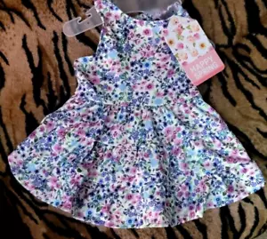Pet Dress Dog or Cat Spring Flower Patch Purple xs sm med ea. New! - Picture 1 of 3