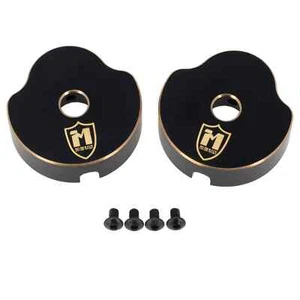 MEUS Racing SCX10 Pro Brass Counterweight Rear Axle Tube Cap - Picture 1 of 2