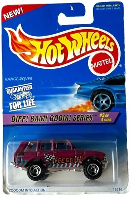 HOT WHEELS RANGE ROVER #544 BLUE CARD 1996 - Image 1 of 2