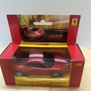 Shell Ferrari 360 Challenge Diecast Modellauto Maßstab 1:38 OVP Hot Wheels Promo - Bild 1 von 7
