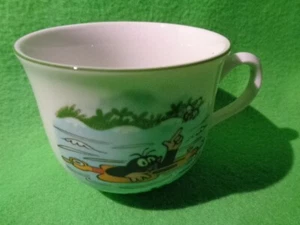 Kaffeetasse Krtek Maulwurf  Wasser Ente schwimmen mit der wilde Biene von Thun  - Bild 1 von 1