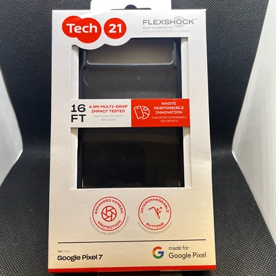 NEW - Tech21 - EvoCheck Case for Google Pixel 7 - Smokey Clear - Image 1 of 3