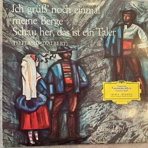 D'ALBERT: Tiefland - Borkh/Hopf - Löwlein (EP DGG 121617 /Stereo /NM) - Bild 1 von 3