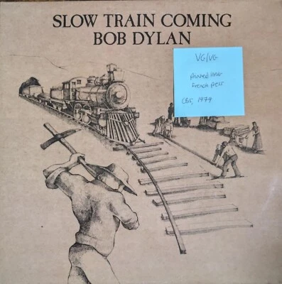 Bob Dylan Slow Train Coming Vinyl Record VG/VG CBS 86095 1979 - Image 1 of 2