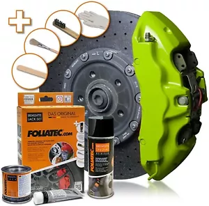 FOLIATEC 2177 LACKSATZ BREMSSÄTTEL HOCHTEMPERATUR GREEN TOXIC TUNING AUTO - Bild 1 von 1