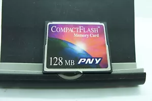 PNY Technologies 128MB CompactFlash Memory Card - Picture 1 of 2
