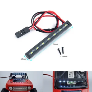 RC Headlights Spotlight 7 LED Roof Lamp Bar for 1:24 Crawler Axial SCX24 90081 - Picture 1 of 10