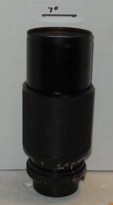 Vivitar MC Macro Focusing ZOOM 75-205mm 1:3.8 Telephoto Camera Lens 62mm #220720 - Image 1 of 4