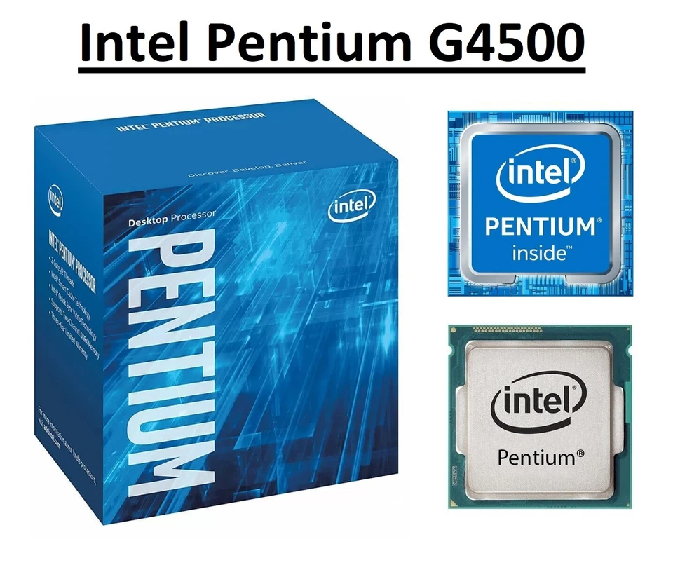 Intel Pentium G4500 SR2HJ Dual Core Processor 3.5 GHz, Socket LGA1151, 51W CPU - Image 1 of 4