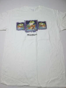 NWT Kmart Womens Size M T-Shirt White Short Sleeve Crew Neck Graphic Print - Picture 1 of 7