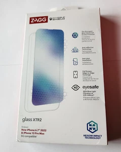 NEW ZAGG InvisibleShield Glass XTR2 Protector Apple iPhone 14 Plus / 13 Pro Max - Picture 1 of 6