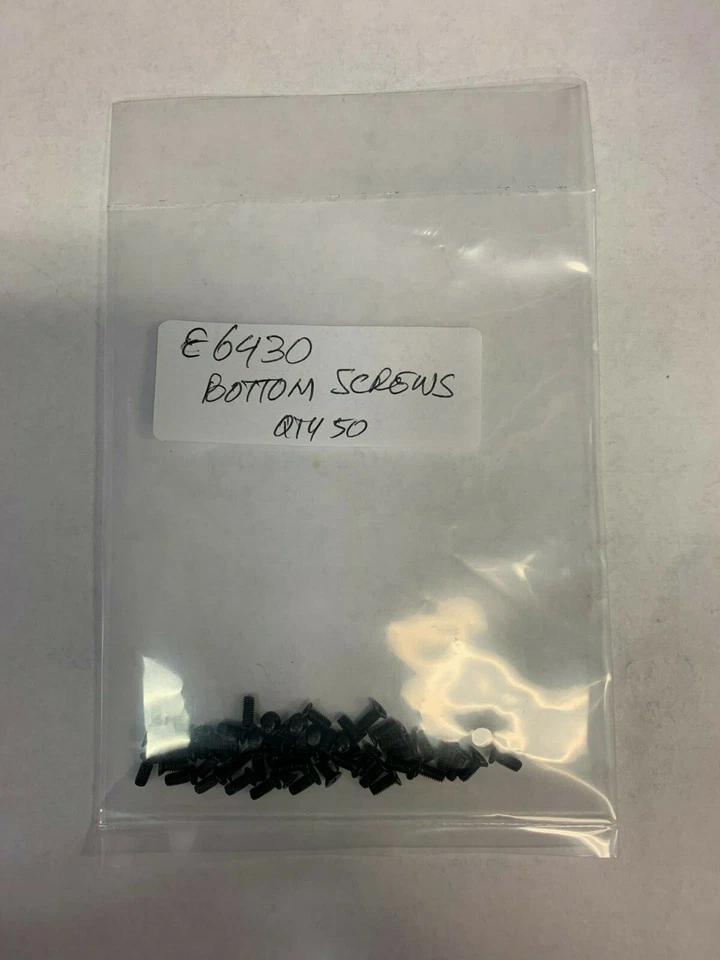NUEVO DELL LATITUDE E6430 TORNILLO INFERIOR LOTE DE 50 TORNILLOS M2,5 X 5 Foto 1 de 1