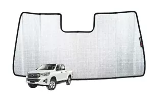 Genuine SNAPSHADES Front Windscreen Sun Shade for Toyota Hilux 8th Gen | Truc... - Picture 1 of 9