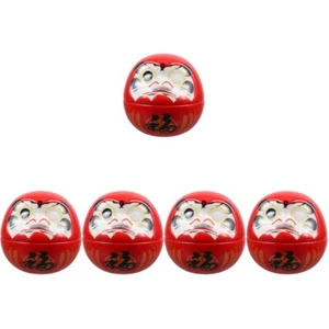 Set of 5 Dharma-Eier Mann Kind Weihnachtliche Schreibtischdekoration - Bild 1 von 12