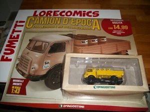 CAMION D'EPOCA N. 2 OM LEONCINO 1950 2020 SECONDA USCITA DI 4 MOLTO BELLO - Foto 1 di 2