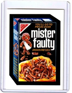 2010 Wacky Packages Old School Series 2 {OS2} "MISTER FAULTY" Promo Card - Picture 1 of 2