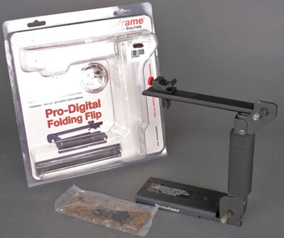 New Stroboframe Pro-Digital Folding Flip Flash Bracket (310-625EX) f/DSLR & more - Image 1 of 3