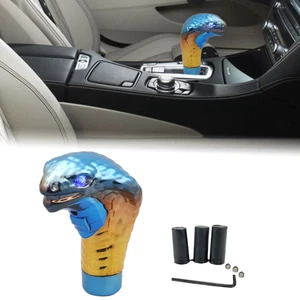 Gradient Cobra Shift Car Gear Head Manual shifting Knob with LED Blue light NI J - Bild 1 von 4
