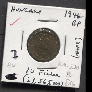 1946-Hungary-AU/10 Filler - Picture 1 of 2