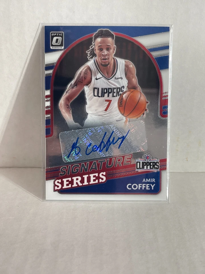 2021-22 Panini Donruss Optic Basketball Amir Coffey AUTO Signature Series - Image 1 of 1