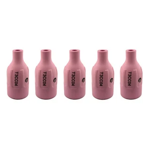 5x Unimig T3 TIG Torch Ceramic Cup Size 4 6mm - UMCT3C04 T3CC04 - Picture 1 of 8