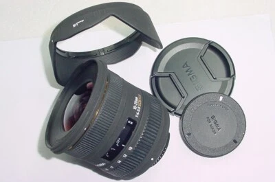 Sigma 10-20mm F/4-5.6 DC HSM EX Wide Angle Zoom Lens For Nikon AF Mount - Mint - Image 1 of 4