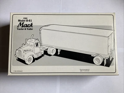 Mack First Gear Series 1960 Model B-61 Tractor Trailer No.102 - Image 1 of 4