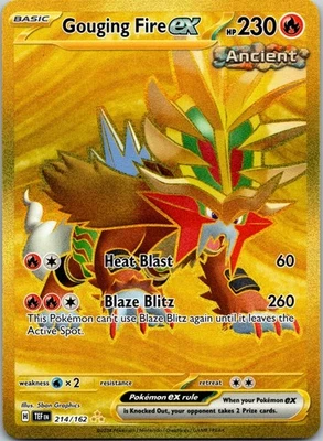 Gouging Fire ex Hyper Rare SV05: Temporal Forces 214/162 NM - Image 1 of 2