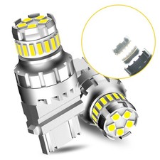 AUXITO 3157 3156 3057 4157 LED Reverse Brake Turn Signal Light Bulb White 6500K