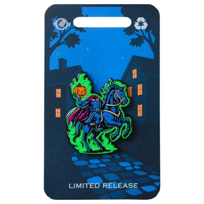 2025 - Headless Horseman - Sleepy Hollow - Holding Pumpkin - Limited Release Pin - Image 1 of 4