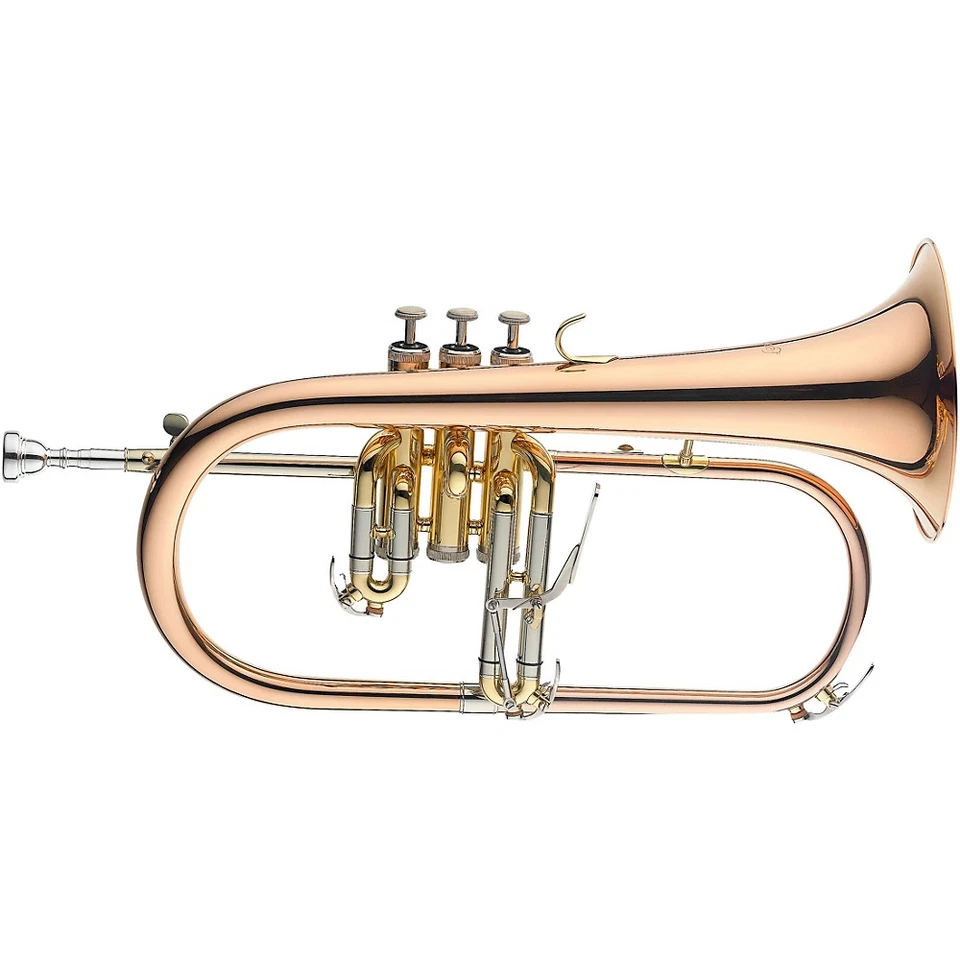 Levante LV-FH6205 专业系列 Bb Flugelhorn 金色 黄铜 — 第 1/1 张图片