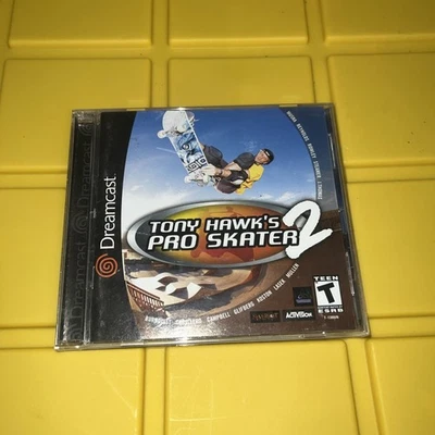 Tony Hawk's Pro Skater 2 (Sega Dreamcast, 2000) en caja original con disco, estuche y manual Foto 1 de 4