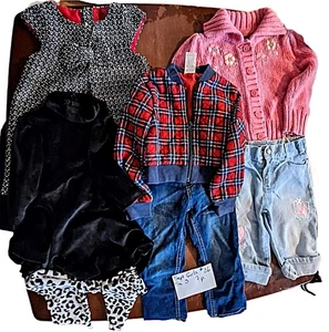 7 Piece Lot Toddler Girls Size 3 Clothes Sep 26 EUC - Picture 1 of 4
