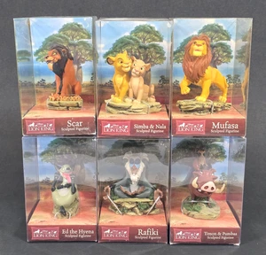 ENESCO DISNEY DER KÖNIG DER LÖWEN FIGUR 3" STATUE 6ER SET SCAR RAFIKI MUFASA VTG - Bild 1 von 16
