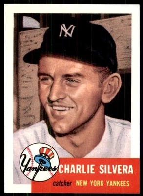 1991 Topps Archives Ultimate 1953 Set Charlie Silvera New York Yankees #242 - Image 1 of 2