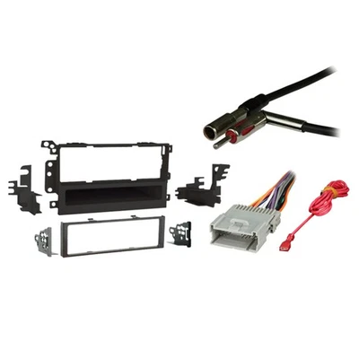 Fits Chevy Blazer 2003-2005 Single DIN Stereo Harness Radio Install Dash Kit - Image 1 of 4