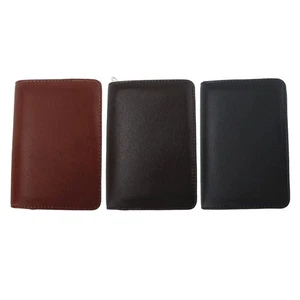 Leather Fountain Pen Case 10 Slots Fountain Pen Organiser Box Zippered Closure - Picture 1 of 11